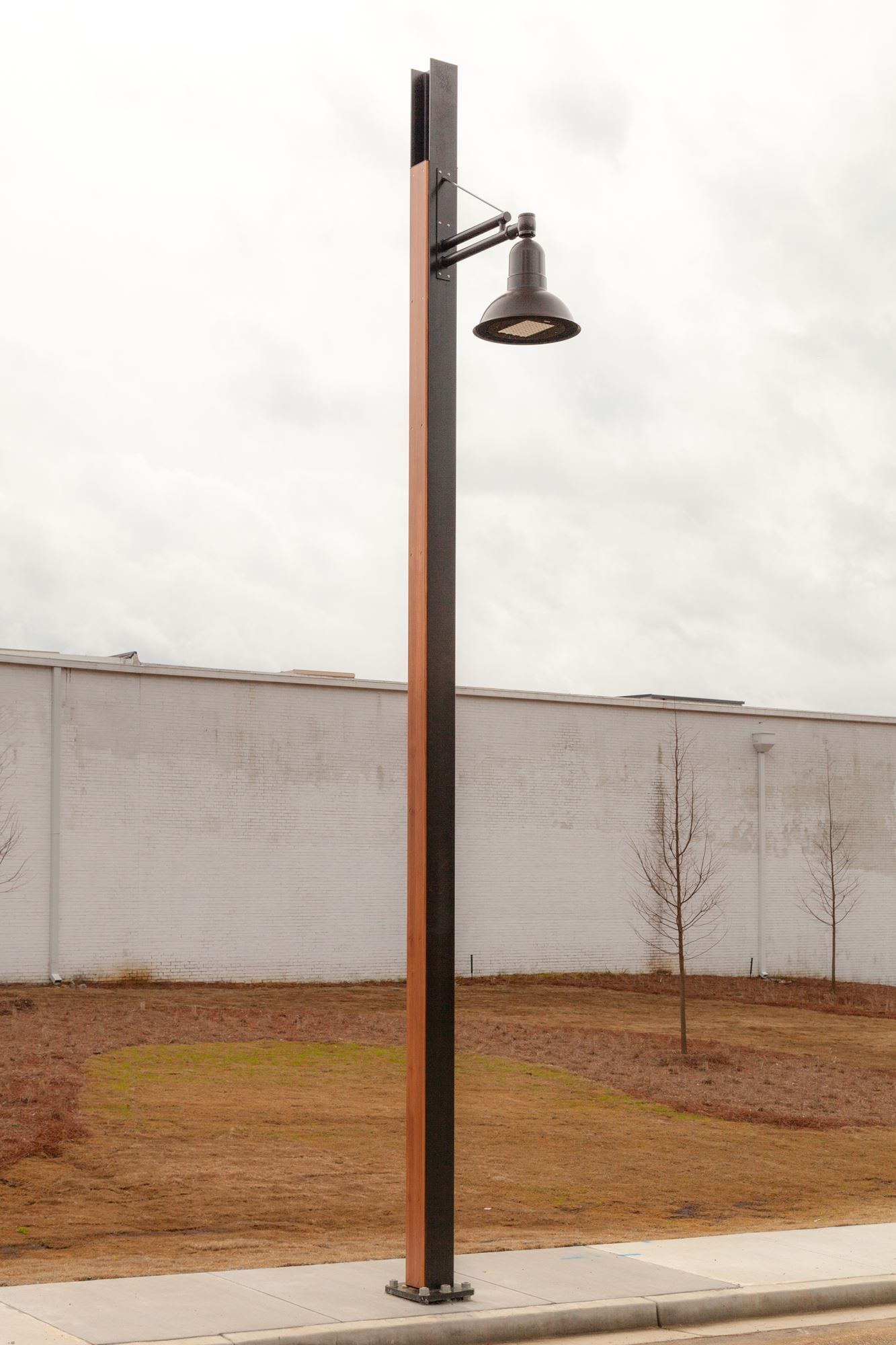 Beam Outdoor Metal Light Pole Structura