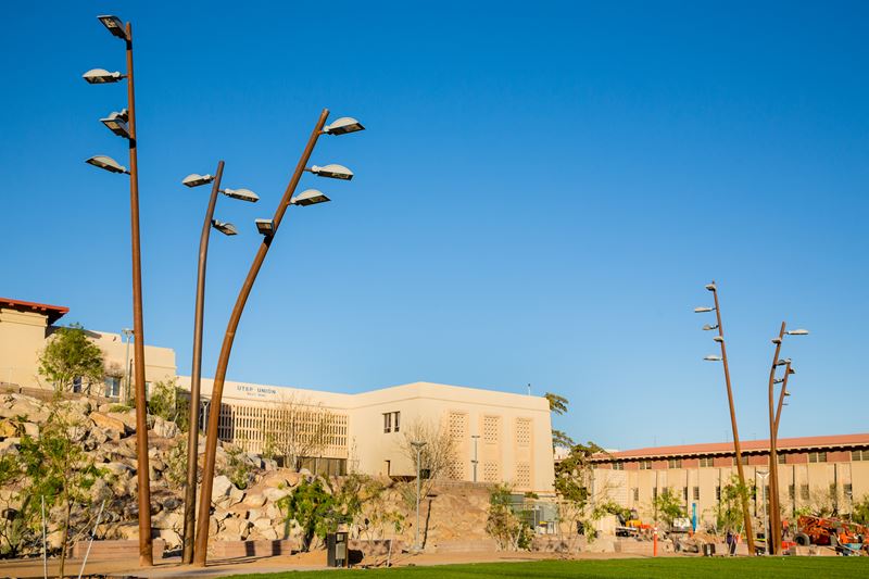 Reed pole - UTEP campus transformation